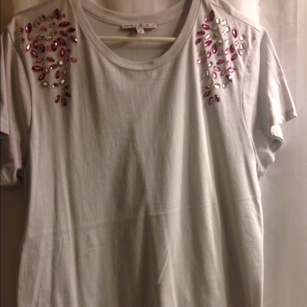 EXPRESS ONE ELEVEN Embellished Top